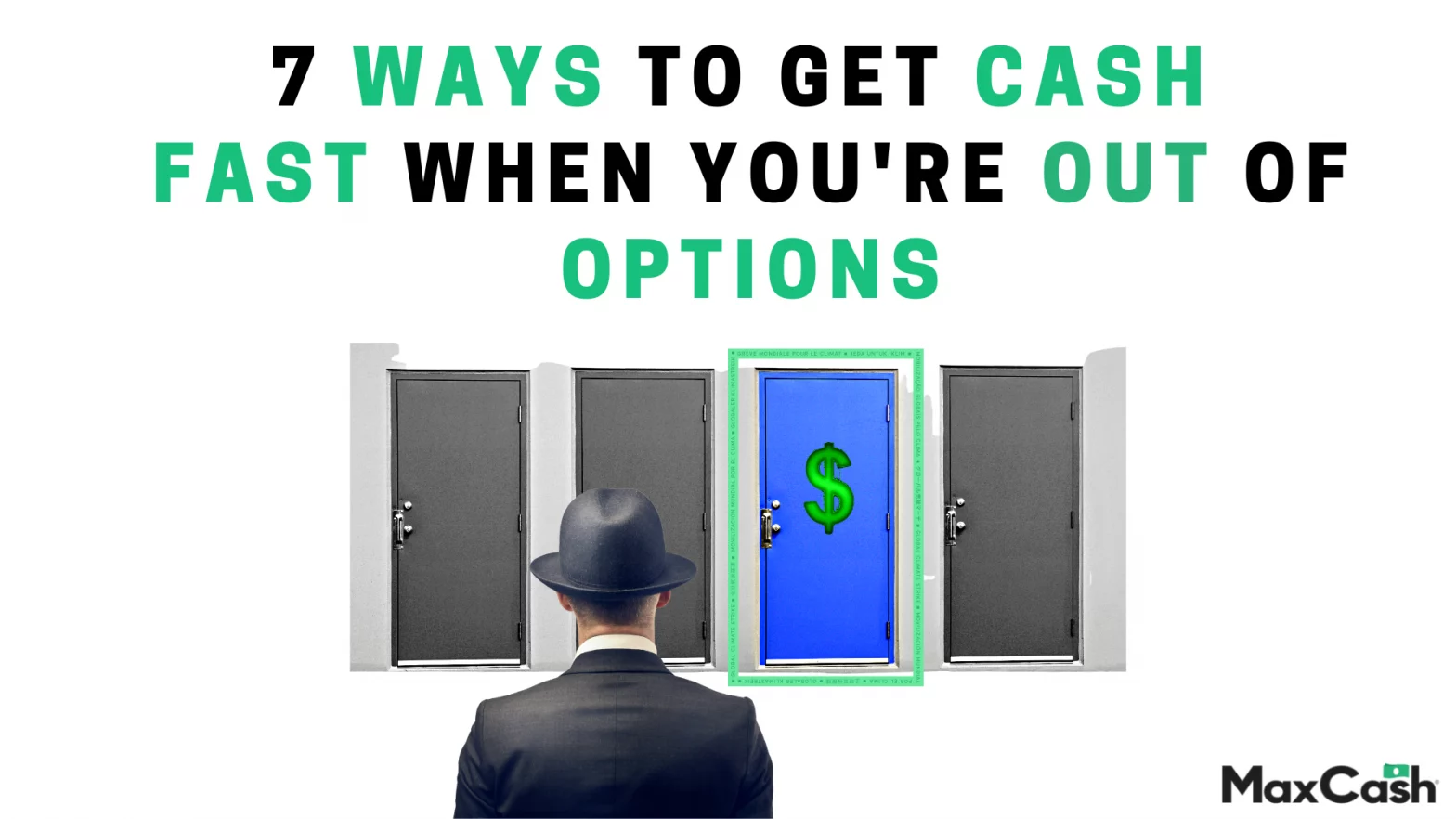 7 Ways Ideas Get Cash Money Fast Now When You're Out Of Options