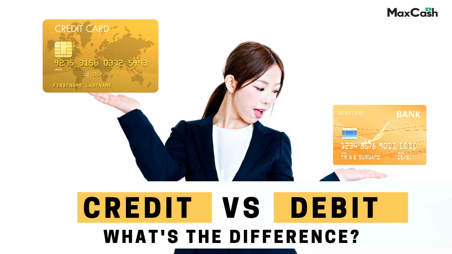 Credit Vs Debit Difference Between Cards