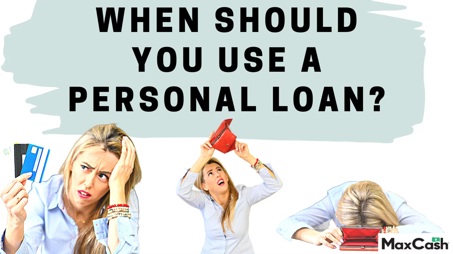 When Should Use Personal Loan