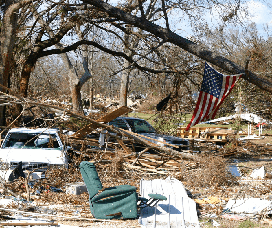 disaster after hurricane